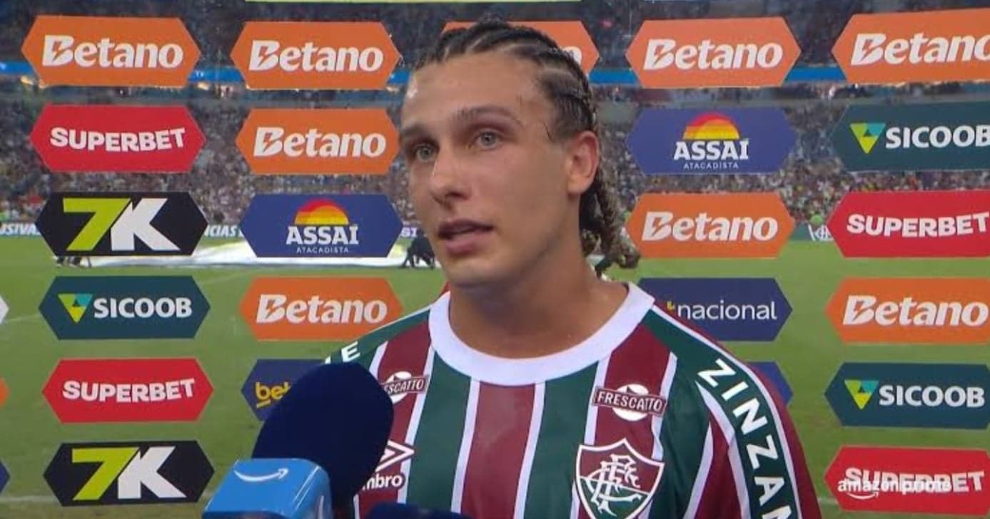 Canobbio no Fluminense (Foto: Reprodução)