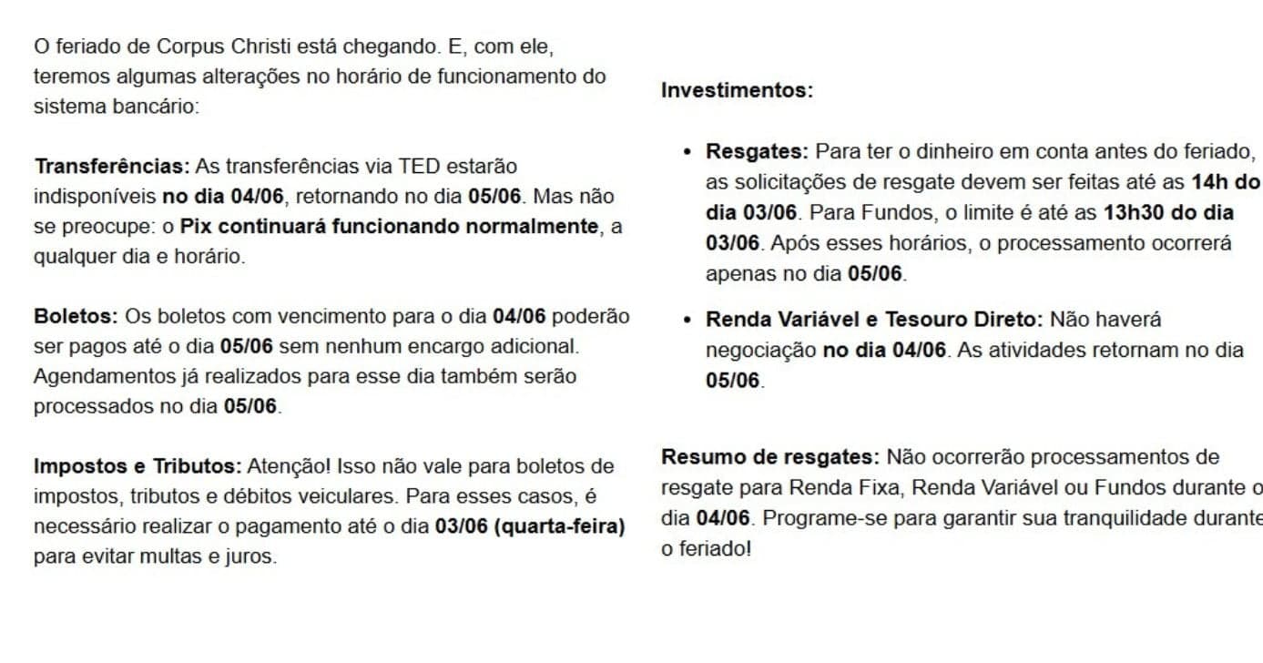 Comunicado do Nubank (Foto: Reprodução)