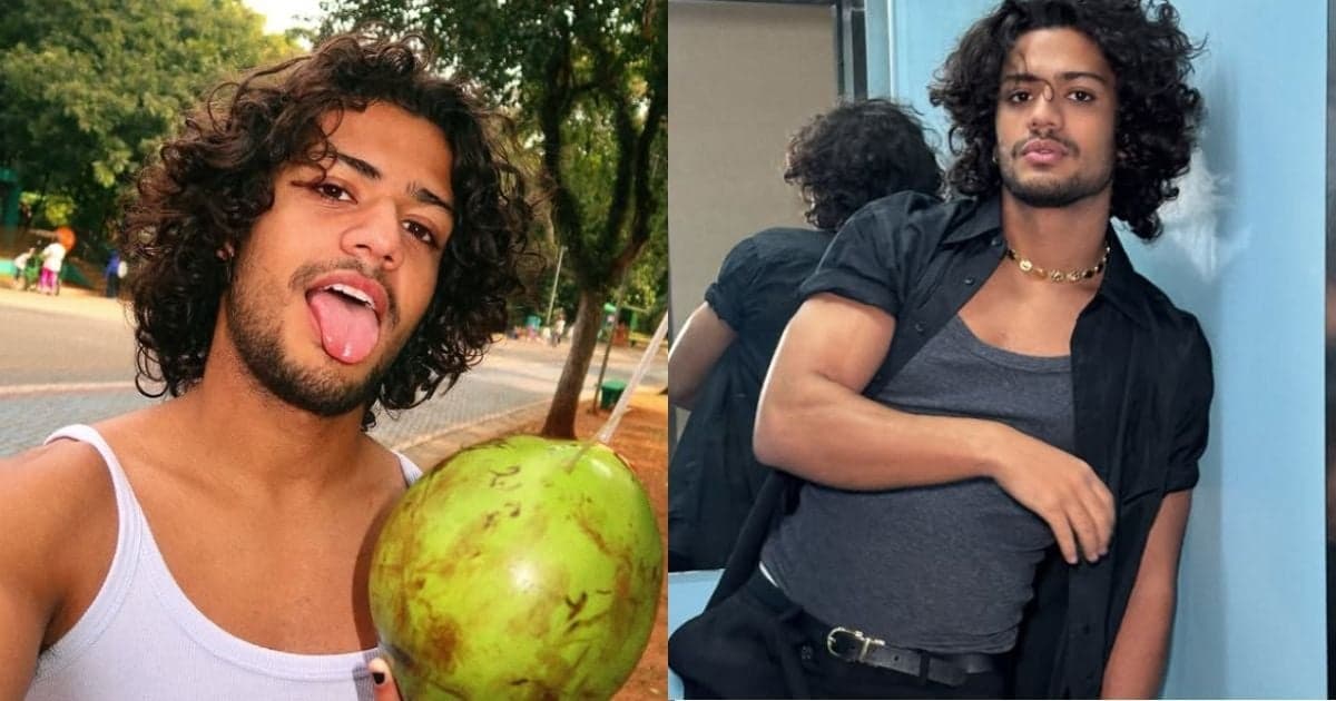 Ator Gabriel Santana hoje em dia (Foto: Reprodução) 