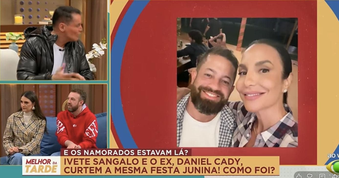 Leo Dias fala sobre participação de Daniel Cady em festa de Ivete Sangalo (Foto: Reprodução / Band)