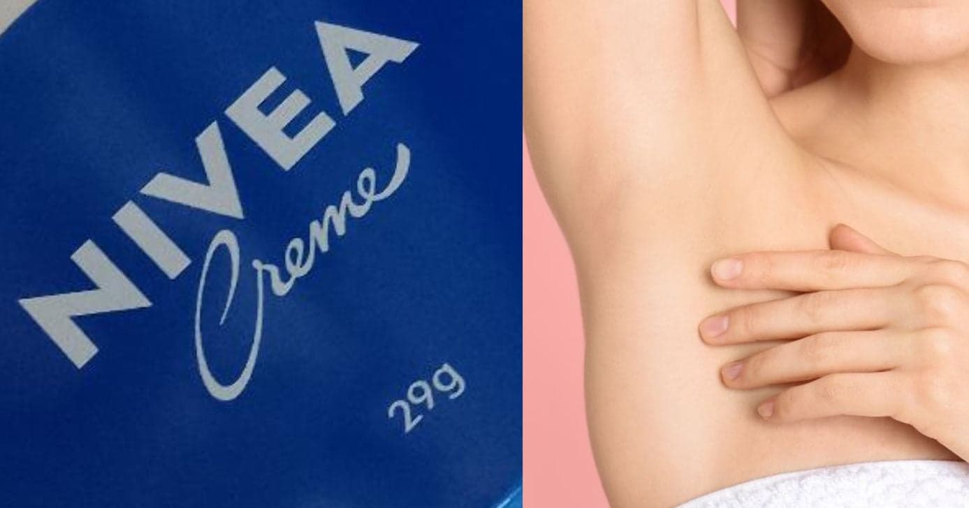 Segredo da Nívea: Como se livrar das axilas escuras com apenas 4 ingredientes