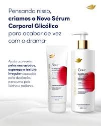 Sérum Corporal Dove Glicólico + Reparador de Textura (Foto Reprodução)