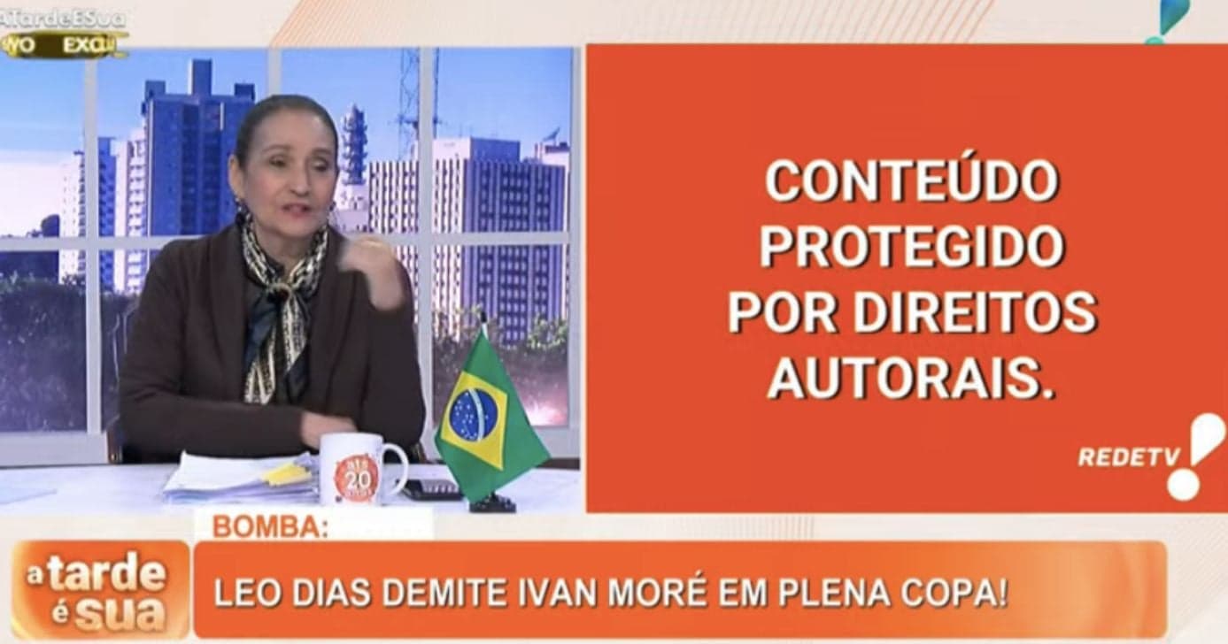 Sonia Abrão comenta demissão de Ivan Moré (Foto: RedeTV!)