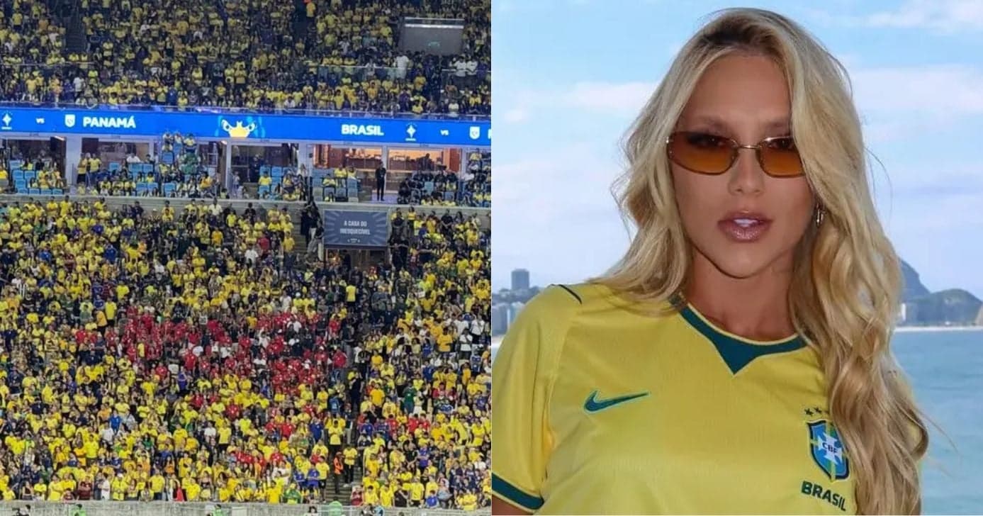 Hostilizada, atacada e humilhada: Torcida vaia Virginia Fonseca no jogo do Brasil e web viraliza: "Uma baixaria"