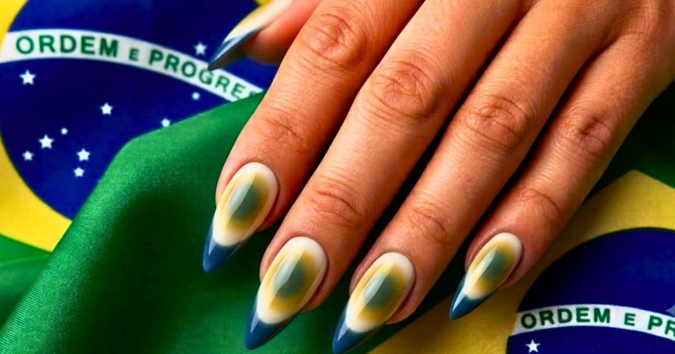 Se destaca de toda a família: 7 estilos diferentes e sofisticados de unhas para a Copa