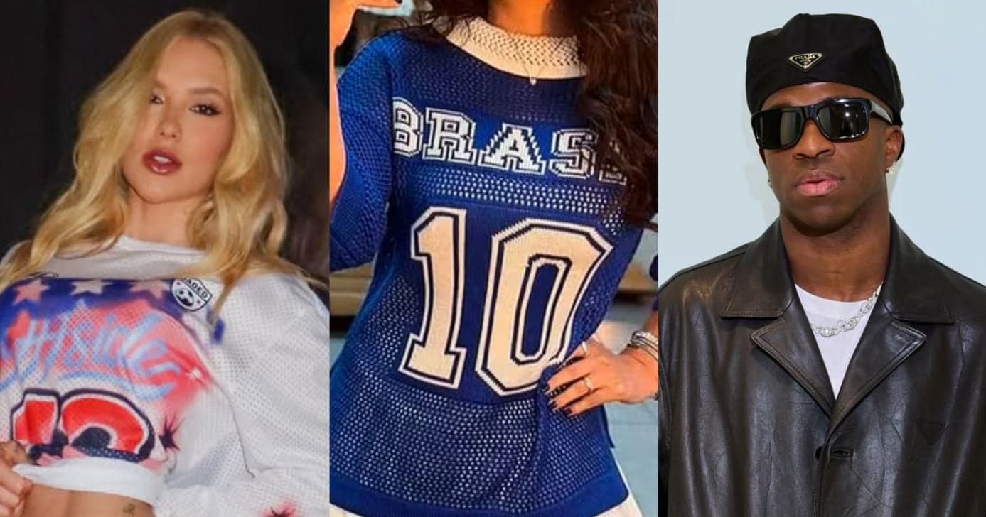 Virginia Fonseca, Bruna Pinheiro e Vini Jr (Fotos: Reproduções / Instagram)