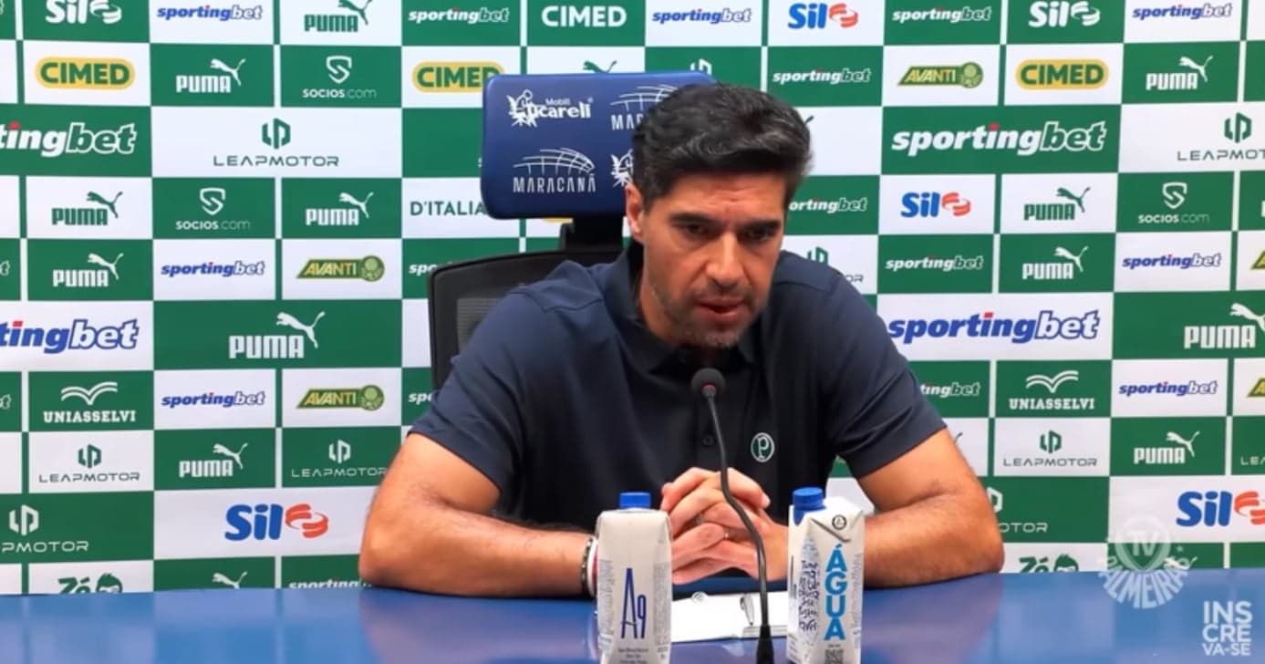 Abel Ferreira (Foto: Palmeiras TV) Abel Ferreira (Foto: Palmeiras TV)