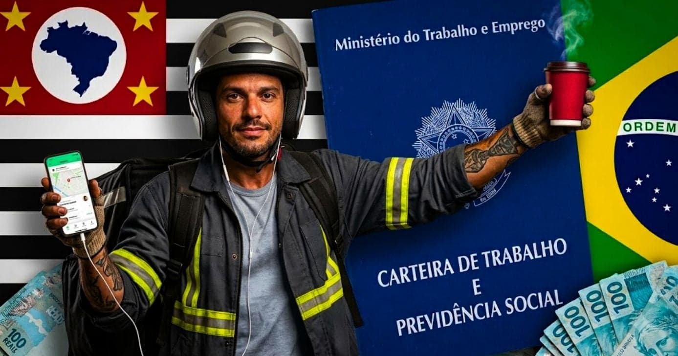 Mais de R$1804: Salário mínimo para motoboys sobe em SP