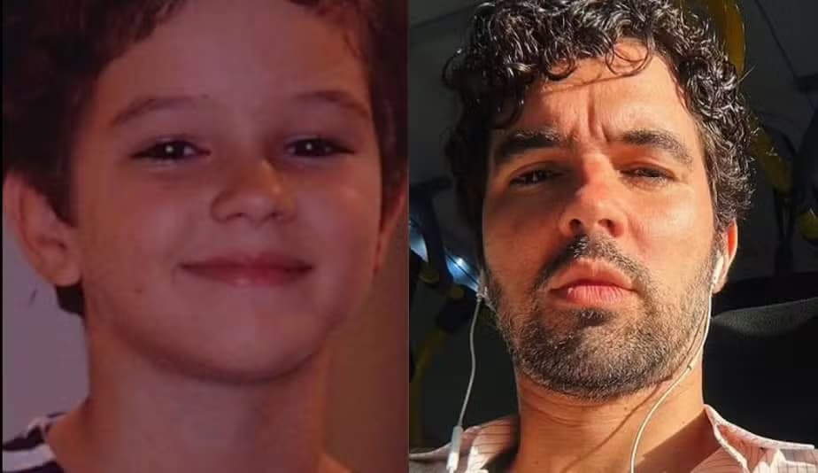 Aos 40 anos, ex-ator mirim Eduardo Caldas da novela Quatro por Quatro, se afastou da TV (Foto: Reprodução/ Internet)