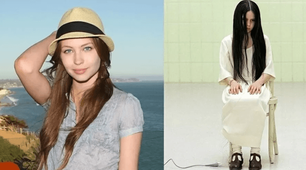 Atriz Daveigh Chase no auge e no filme O Chamado" (Fotos: Reprodução / Instagram) Atriz Daveigh Chase no auge e no filme O Chamado" (Fotos: Reprodução / Instagram)