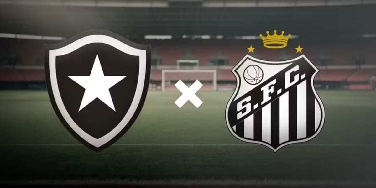 Jogo antecipado entre Botafogo e Santos (Reprodução: Divulgação)