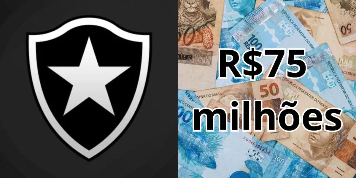 R$75 milhões: Botafogo define preço para vender volante e atacante nesta segunda (01)