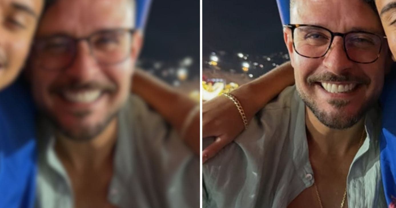 De barba e um homão: Filho discreto de Diogo Nogueira é um dos mais lindos aos 20 anos