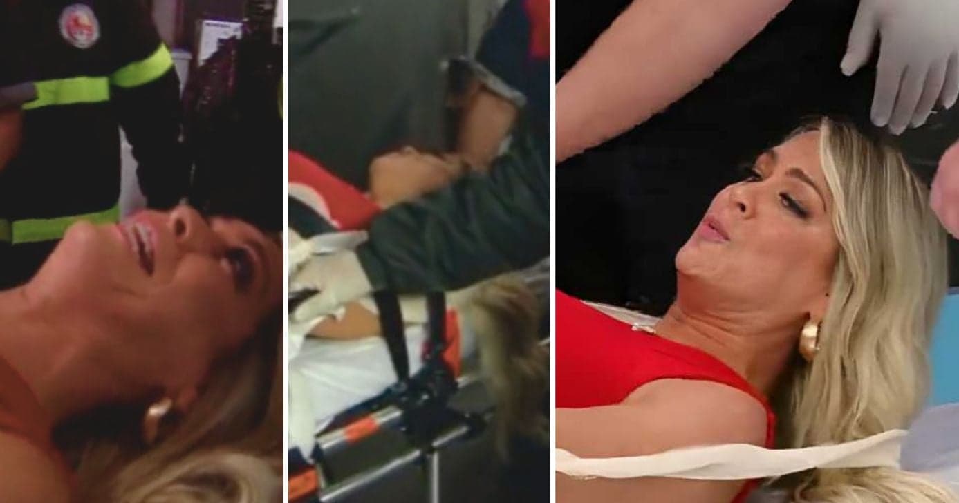 Renata Fan surge dentro de ambulância na maca, revela o que aconteceu e se revolta: "Bruto, impiedoso"