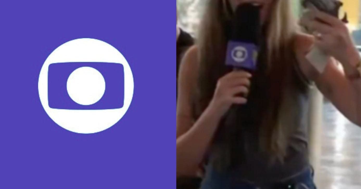Repórter da Globo não se contém, pega arma ao vivo e assusta colegas: "Pelo amor de Deus"
