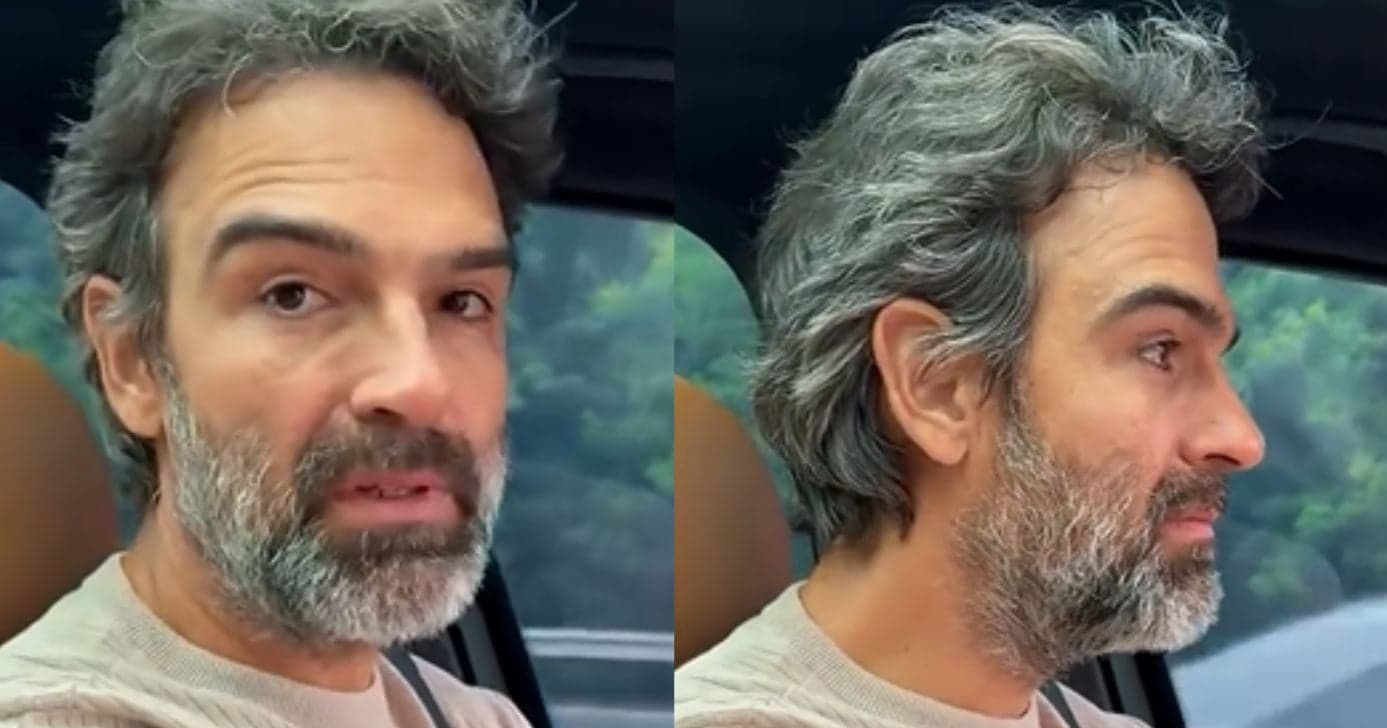 Barbudo e grisalho, Tadeu Schmidt ressurge e desabafa sobre perdas: "As piores notícias"