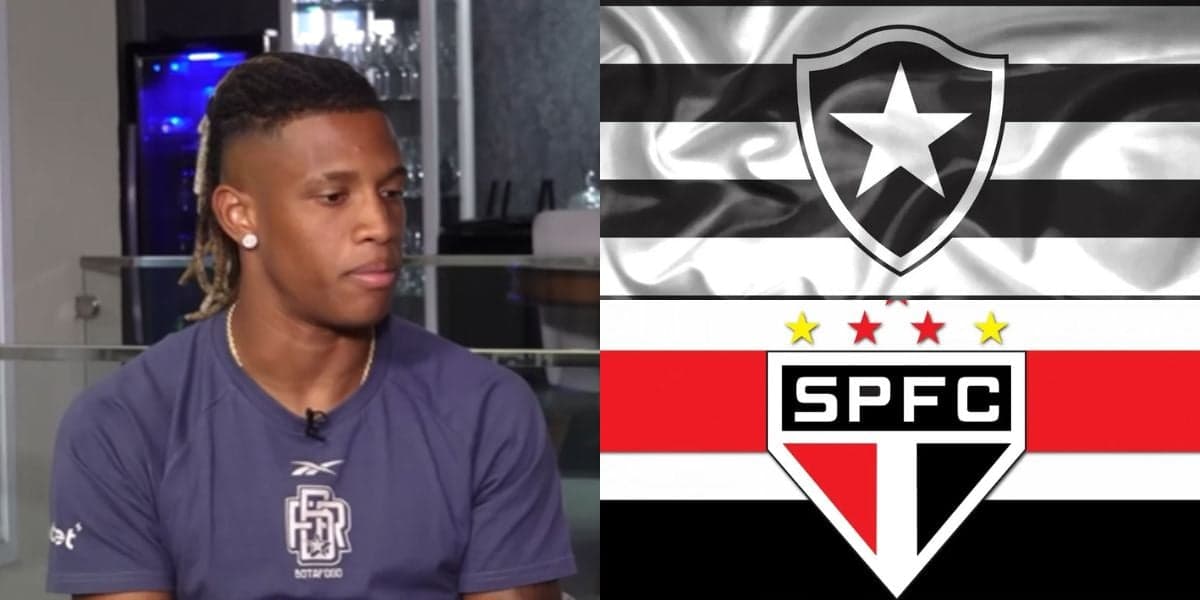 Meio-campista dupla de Danilo pode deixar o Botafogo para jogar no São Paulo