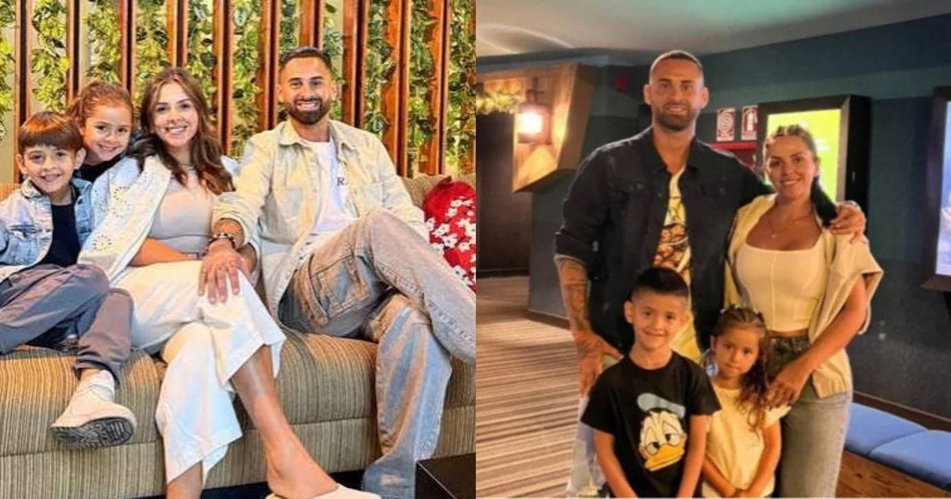 Família do jogador morta em desmoronmento - Foto: Montagem