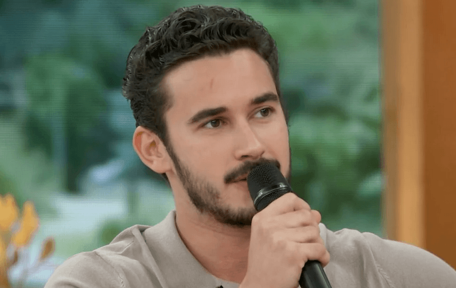 Filipe Bragança, galã de Coração Acelerado no Encontro (Foto: Reprodução / Globo) 

