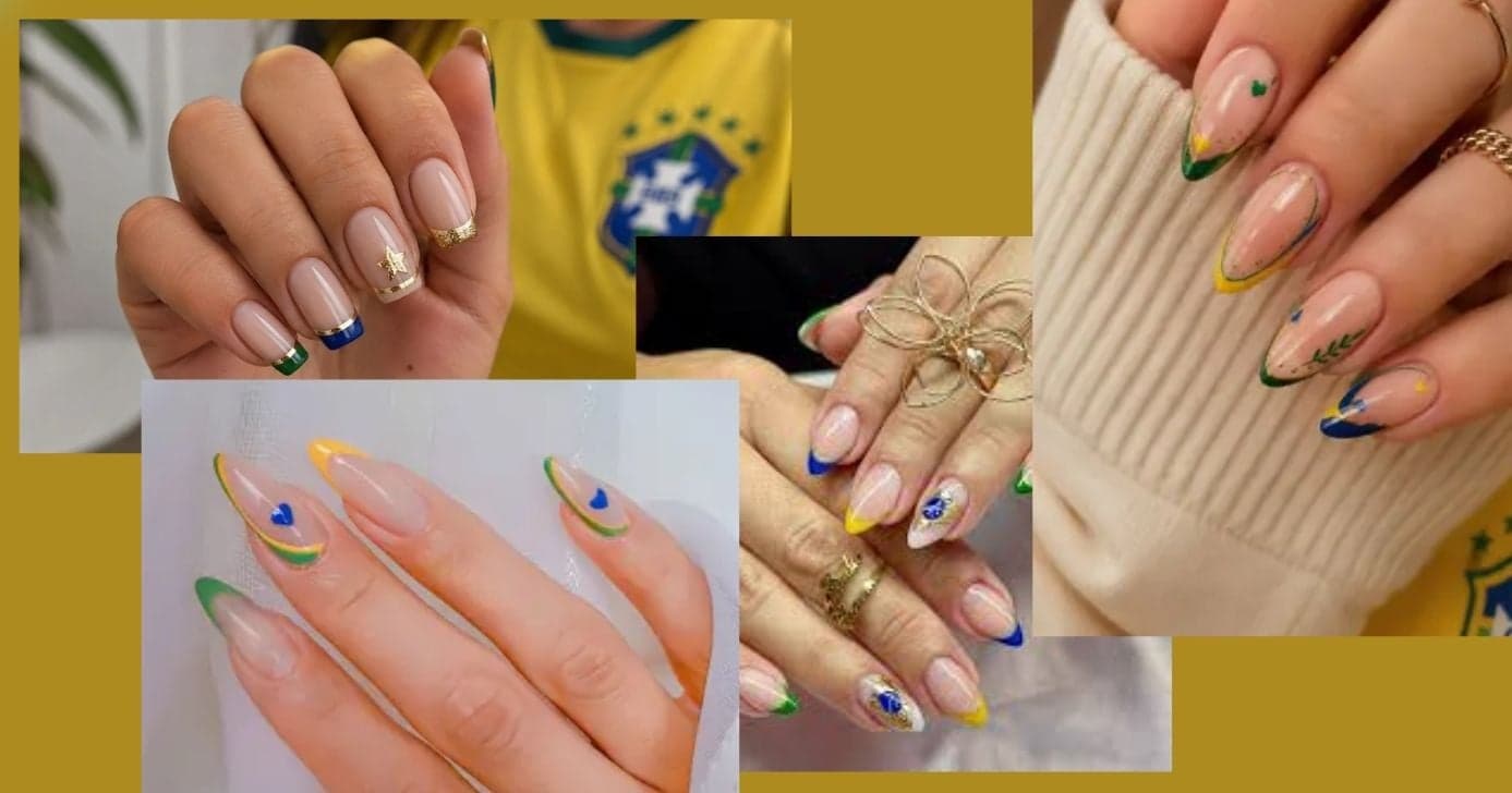 Francesinhas com as cores do Brasil (Foto Reprodução/Montagem/Lennita/TV Foco/Pinterest)