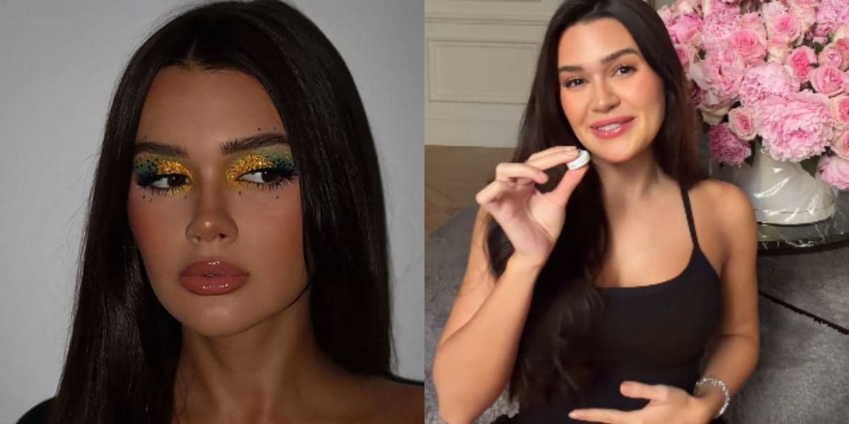 Franciny Ehlke é uma influenciadora de beleza (Reprodução: Instagram)