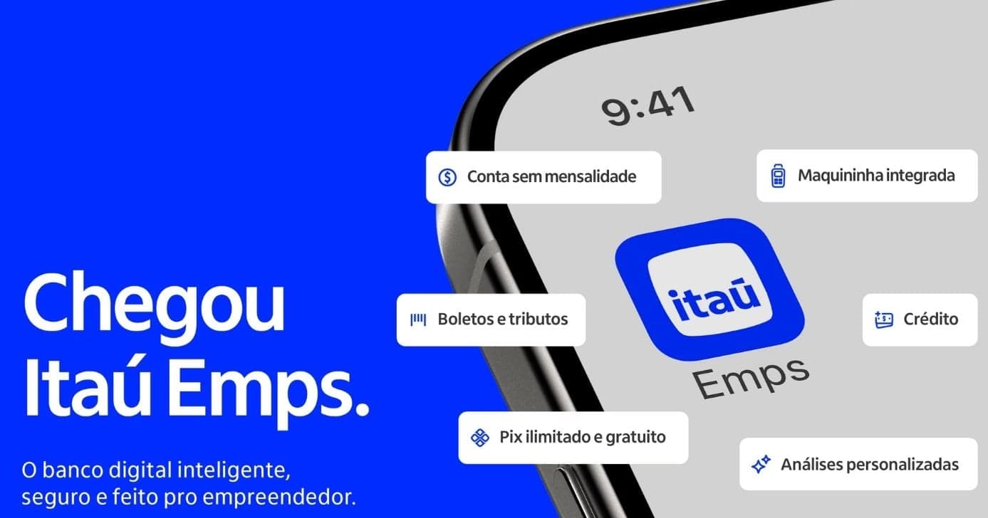 Itaú Emps+ era voltado a serviços exclusivos para empresas (Foto Reprodução/Blog Itaú)