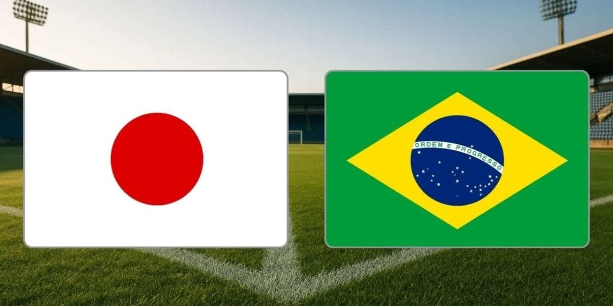 Japão x Brasil na próxima fase (Reprodução: Divulgação)