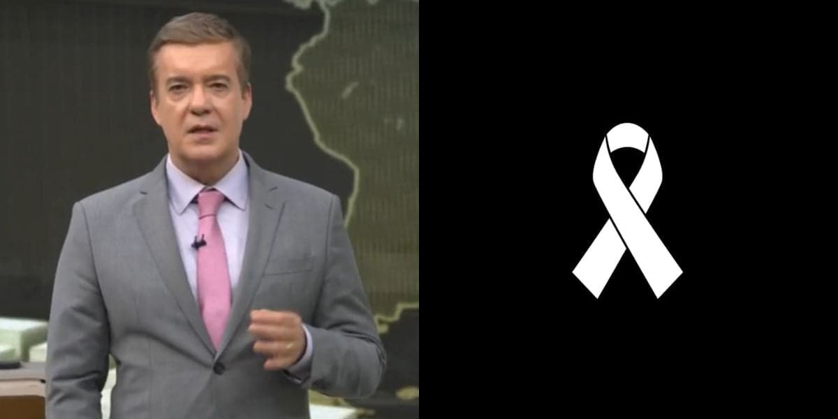 Coube a Roberto Kovalick dar triste notícia no JH: "Morreu"