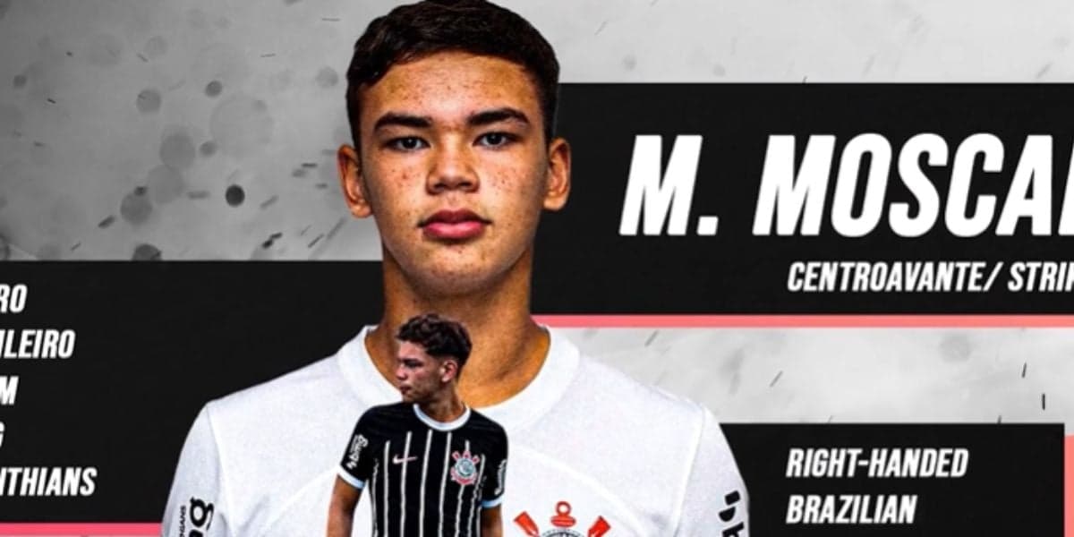 Miguel Moscardo é um dos destaques da categoria de base do Corinthians (Reprodução: Divulgação)