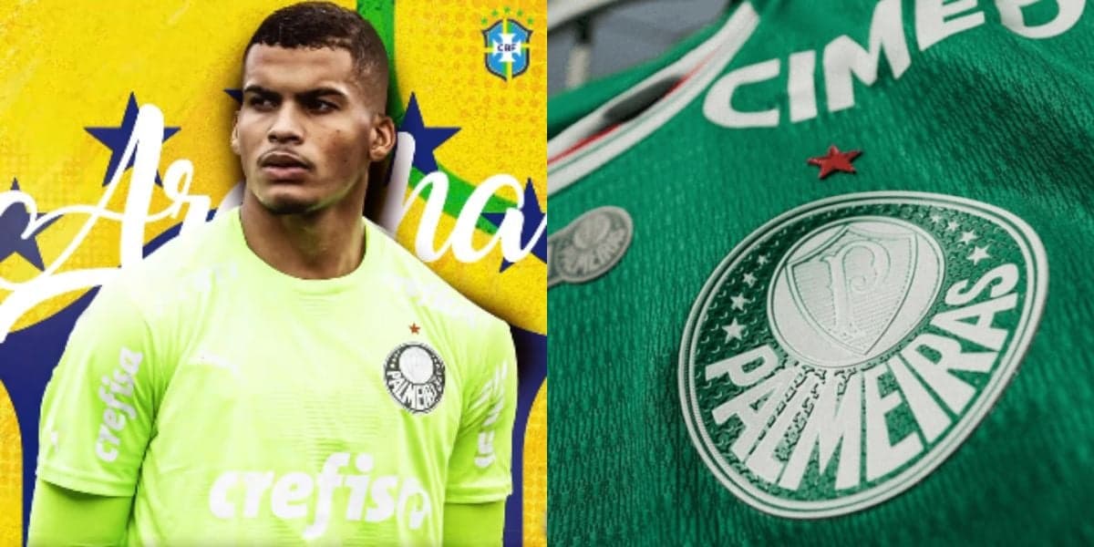 Aranha deve ser emprestado pelo Palmeiras (Reprodução: Instagram)