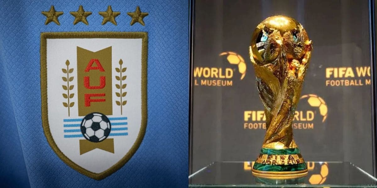 Uruguai foi eliminado da Copa do Mundo (Reprodução: Montagem TV Foco)
