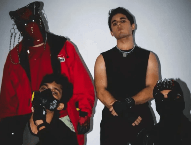 4 integrantes da banda de rock Van Der Dijs (Foto: Reprodução / Instagram)

