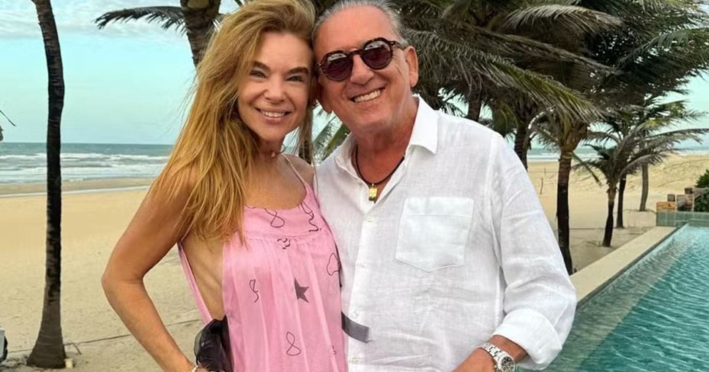 Desirée Soares e Galvão Bueno (Foto: Reprodução/ Internet)