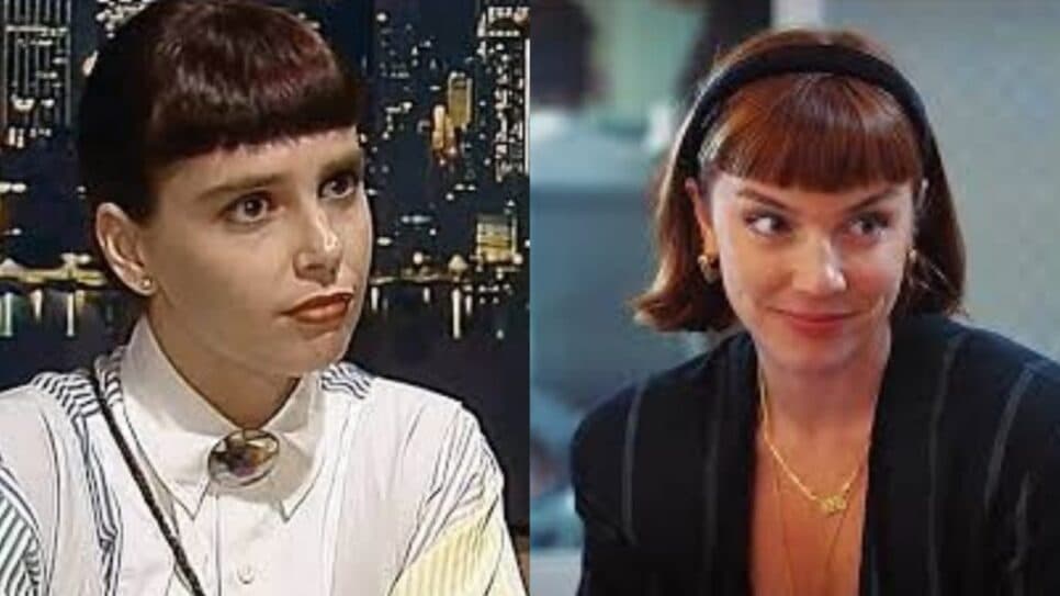 Original e Remake, hoje vivida por Alice Wegmann (Foto: Reprodução/ Globo/ Montagem TV Foco) Original e Remake, hoje vivida por Alice Wegmann (Foto: Reprodução/ Globo/ Montagem TV Foco)