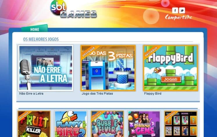 Site oficial do SBT lança nova central de games; confira as novidades