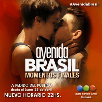Em alta na Argentina, "Avenida Brasil" deixa as tardes e passa a ser exibida no horário nobre