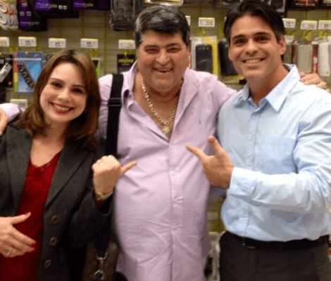 Rachel Sheherazade encontra Datena pessoalmente e nas redes sociais dispara: "você é o cara"