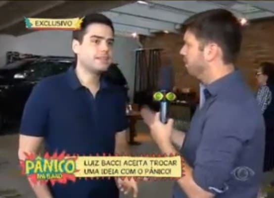 Vídeo da Hora: Bacci participa do programa "Pânico" e conta os bastidores de sua ida para a Band