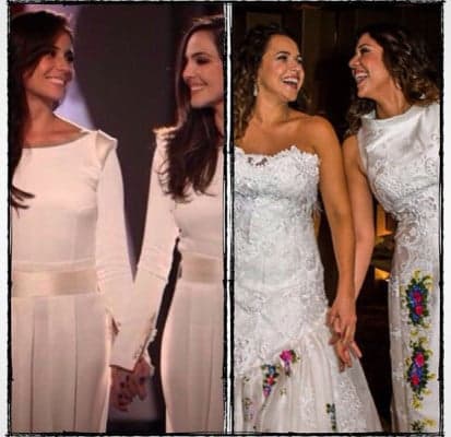 Daniela Mercury elogia cena de casamento gay na novela "Em Família"