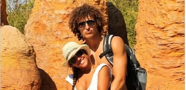 ‘‘Ele é o dono de tudo!’’, diz namorada de David Luiz em declaração amorosa