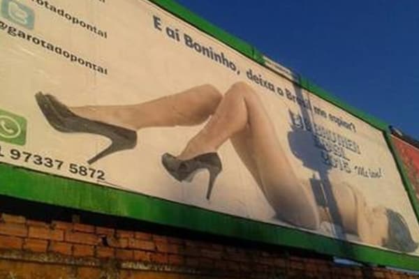 Mulher gasta R$ 18 mil em outdoors para tentar entrar no "BBB"