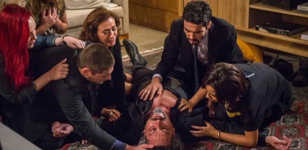 Alexandre Nero fala sobre a cena de sua ‘‘morte’’ em ‘‘Império’’: ‘‘É bem cansativo’’