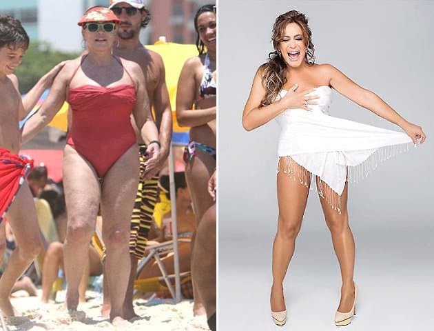 Confira as celebridades antes e depois da edição no Photoshop