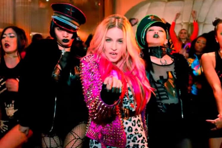 Madonna lança clipe de ‘‘Bitch I’m Madonna’’ com Beyoncé, Katy Perry, Miley Cyrus e Nicki Minaj; assista!