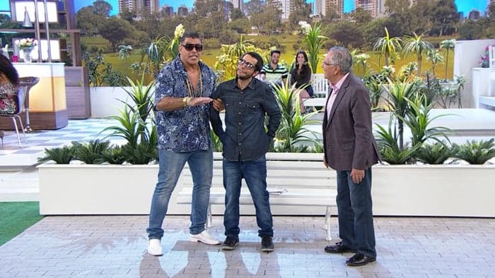 Alexandre Frota e Tuca Graça estreiam novos personagens em "A Praça é Nossa"