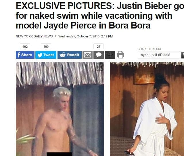 Site publica fotos de Justin Bieber pelado; confira!