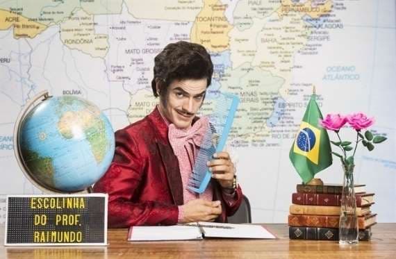 Mateus Solano sobre elenco de “Escolinha do Professor Raimundo”: “Viramos uma turminha”
