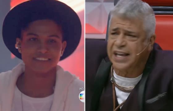 "Não lembra uma letra", diz Lulu Santos sobre Juninho Lord no 'The Voice Brasil'