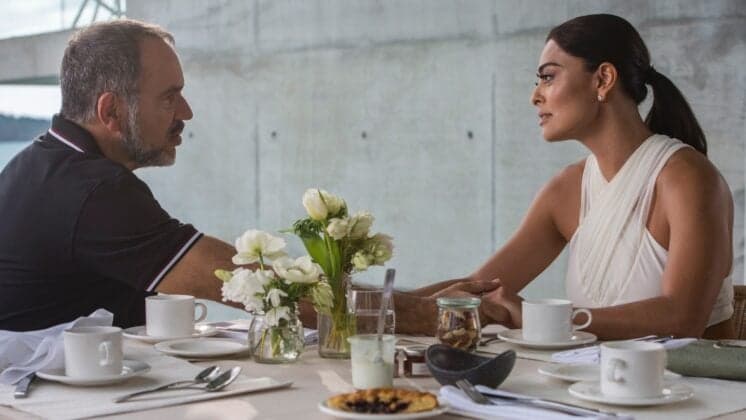 "Um dos maiores atores e mais comprometidos da Globo", diz Juliana Paes sobre Humberto Martins