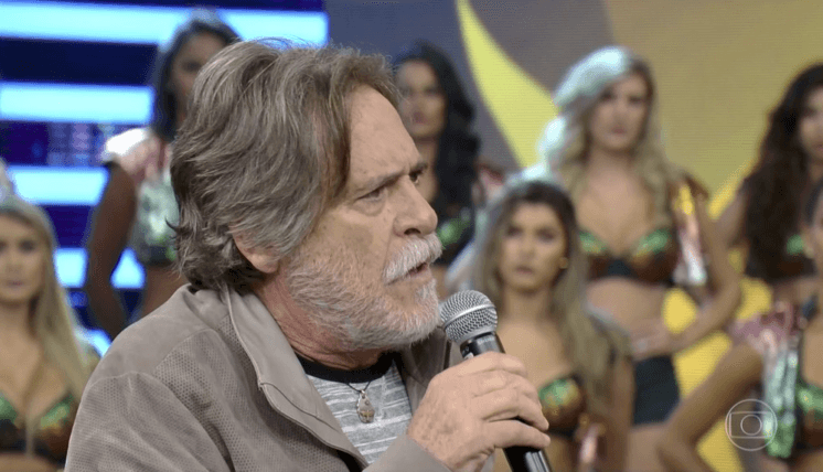 Após participar do “Domingão do Faustão”, José de Abreu é alvo de trotes